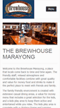 Mobile Screenshot of brewhousemarayong.com.au